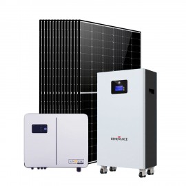 Солнечная электростанция 8кВт (SUNSYNK 8кВт/ LiFePO4 16,08кВт/ 16x DMEGC 450Вт)